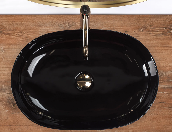Умывальник Rea Cleo накладной black REA-U6757 - изображение 5