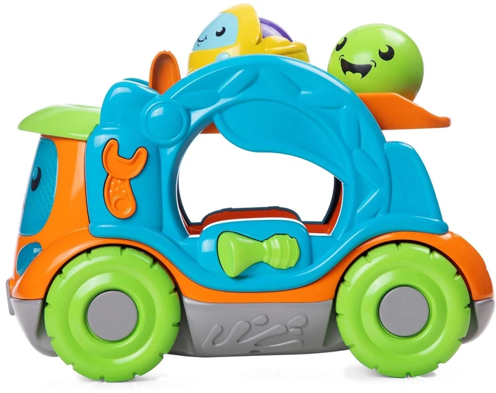 Весела електронна вантажівка Chicco Turbo Ball Rolling Truck (8058664145034) - зображення 8