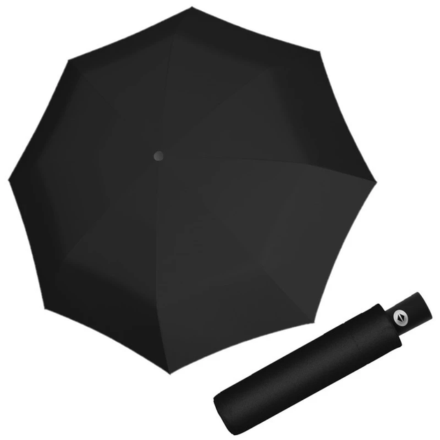 Зонт складной Doppler Smart Fold Полный автомат Черный 7441063DSZ - изображение 2