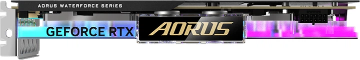 Gigabyte PCI-Ex GeForce RTX 4080 Aorus Xtreme Waterforce WB 16GB GDDR6X (256bit) (2565/22400) (HDMI, 3 x DisplayPort) (GV-N4080AORUSX WB-16GD) - зображення 7