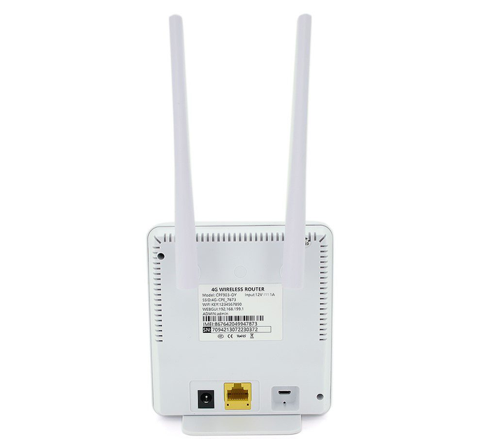 4G/3G Wi-Fi роутер Voltonic CPE CPE903 без аккумулятора – фото, отзывы ...