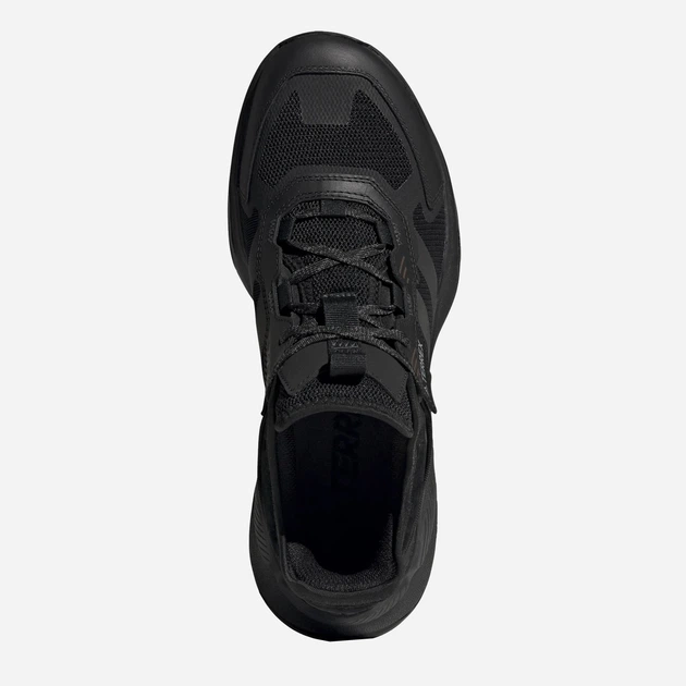 Чоловічі кросівки для туризму adidas Terrex HyperBlue GZ3026 44 (9.5UK) 28 см Чорні (4065418245562) - зображення 7