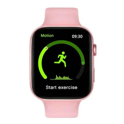 Розумний Смарт-годинник Smart Watch M26 Plus Series 6 44mm Безпровідна зарядка (Повідомлення, Дзвінки) Рожеві - зображення 2