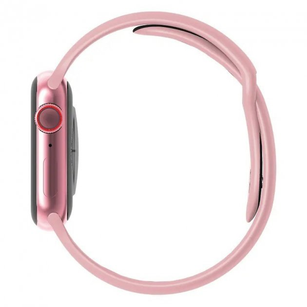 Розумний Смарт-годинник Smart Watch M26 Plus Series 6 44mm Безпровідна зарядка (Повідомлення, Дзвінки) Рожеві - зображення 3