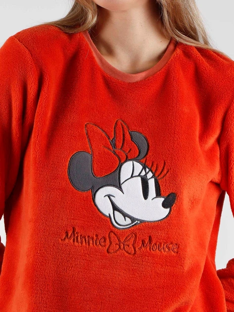 Piżama damska z długimi spodniami i długim rękawem Admas Disney 56986 S Pomarańczowa (8433623628368) - obraz 2