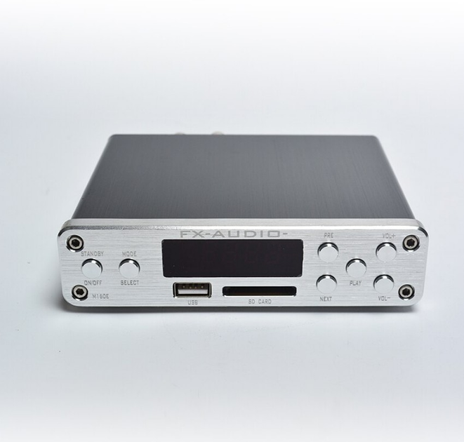 Bluetooth усилитель FX-Audio M-160E 2 х 138 Вт / 4 Ом Silver – фото ...