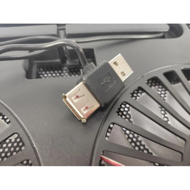 Универсальная охлаждающая подставка для ноутбука Notebook Cooling Pad N130 - Фото 3 Универсальная охлаждающая подставка для ноутбука Notebook Cooling Pad N130 - изображение 3