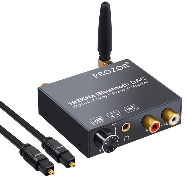 Цифро-аналоговый преобразователь ЦАП DAC 24бит 192кГц с Bluetooth 5.0 ...