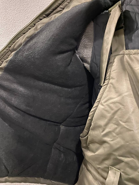 Тактическая зимняя курточка НГУ хаки. Зимний бушлат олива непромокаемый Размер 46 - изображение 2