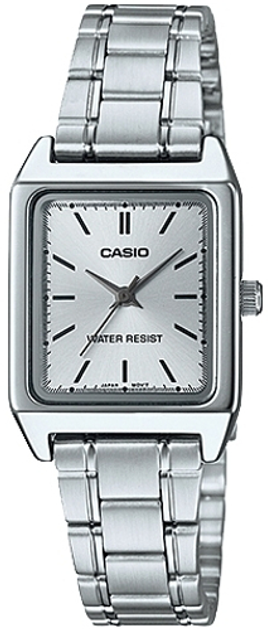Женские часы Casio LTP-V007D-7E Серебристые – фото, отзывы ...