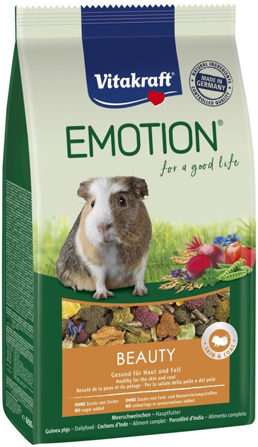 Корм для морских свинок Vitakraft Emotion Beauty Selection Adult 600 г ...