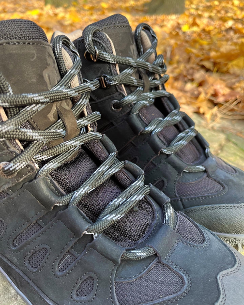 Тактичні зимові черевики Krastfor 44р чорні 002022 - изображение 2