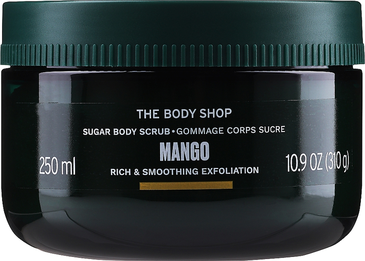Скраб для тела с манго - The Body Shop Mango Sugar Body Scrub Vegan ...