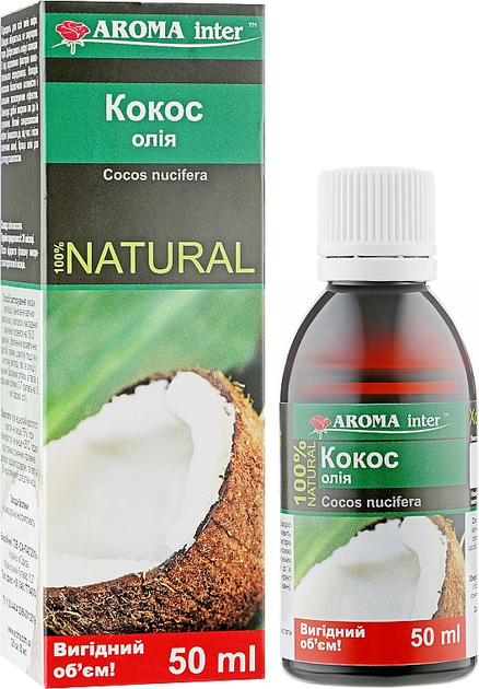 Масло кокоса - Aroma Inter 115ml (947410-64695) - изображение 2
