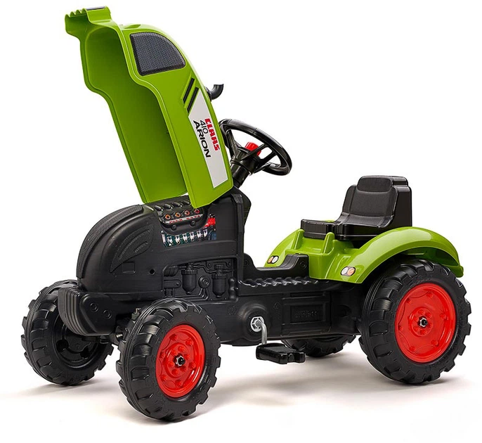 Dziecięcy traktor na pedały Falk Claas Arion z przyczepą Zielony (3016200204138) - obraz 4