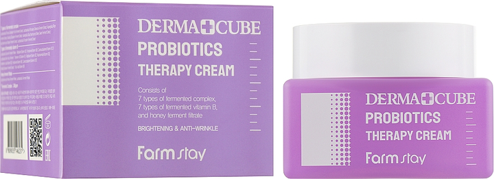 Антивозрастной крем для лица с пробиотиками - FarmStay Derma Cube ...