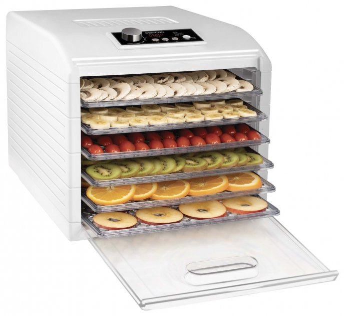 Сушарка для овочів та фруктів SENCOR SFD 6500WH – фото, отзывы ...