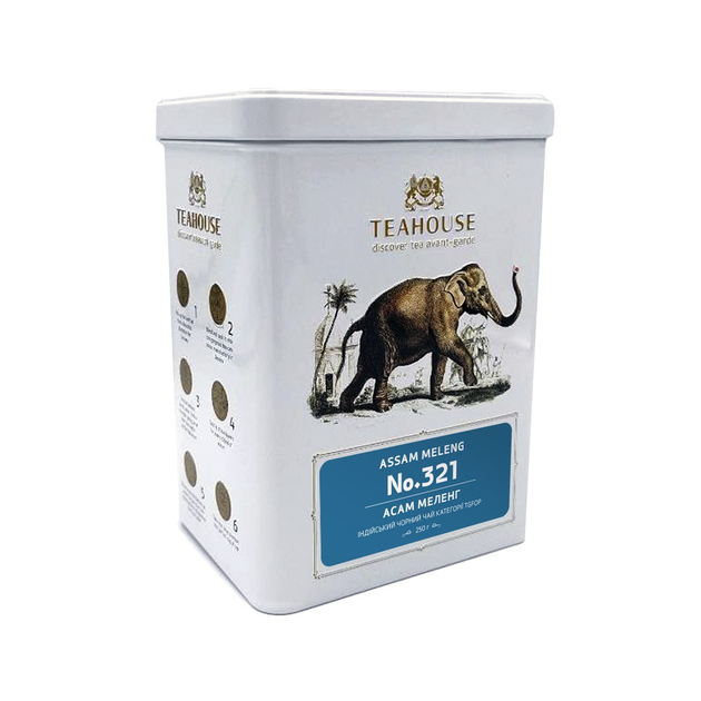 Черный чай Teahouse Ассам, ЖБ Слон 250 гр от продавца: Кіцуне – ROZETKA ...