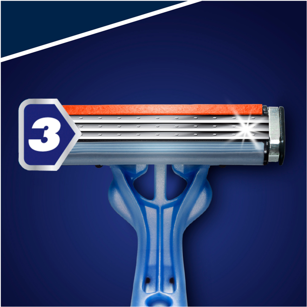 Одноразовые станки для бритья (Бритвы) мужские Gillette Blue 3 Smooth ...