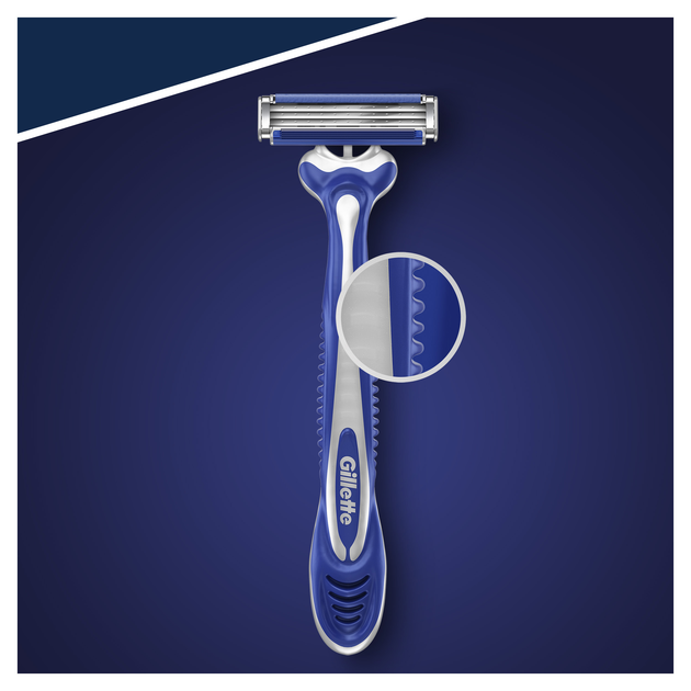 Одноразовые станки для бритья (Бритвы) мужские Gillette Blue 3 Comfort 8 шт (7702018604319) - изображение 3