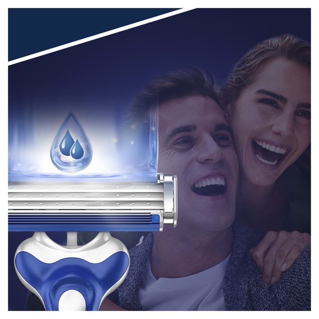 Одноразовые станки для бритья (Бритвы) мужские Gillette Blue 3 Comfort 8 шт (7702018604319) - изображение 6