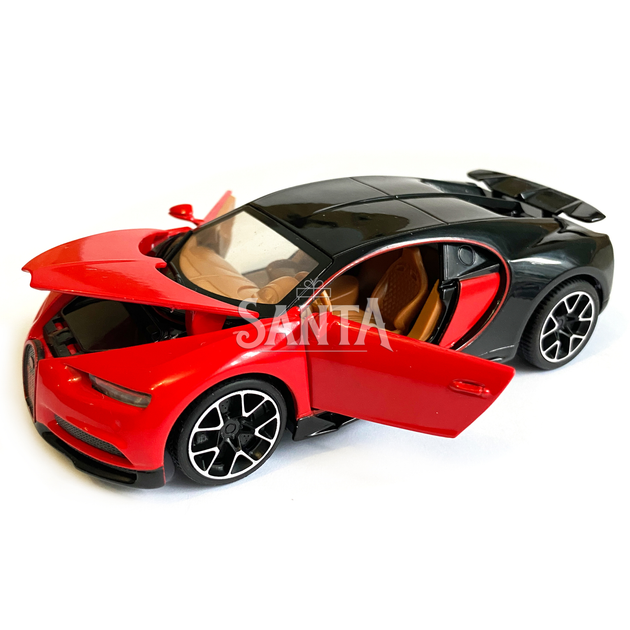 Игрушечная машинка металлическая Бугатти Широн «АвтоЕксперт» Bugatti Chiron (1:32) красный инерц., свет, звук, откр. двери,14*6*5 см (LF - 83880) - Фото 4 Игрушечная машинка металлическая Бугатти Широн «АвтоЕксперт» Bugatti Chiron (1:32) красный инерц., свет, звук, откр. двери,14*6*5 см (LF - 83880) - изображение 4