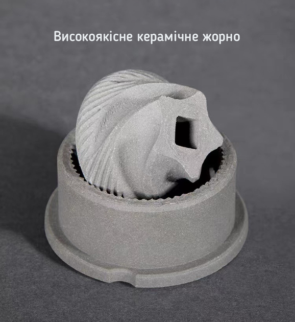 Кавомолка акумуляторна з регулюванням товщини помелу Zally HB-985 Black - зображення 6