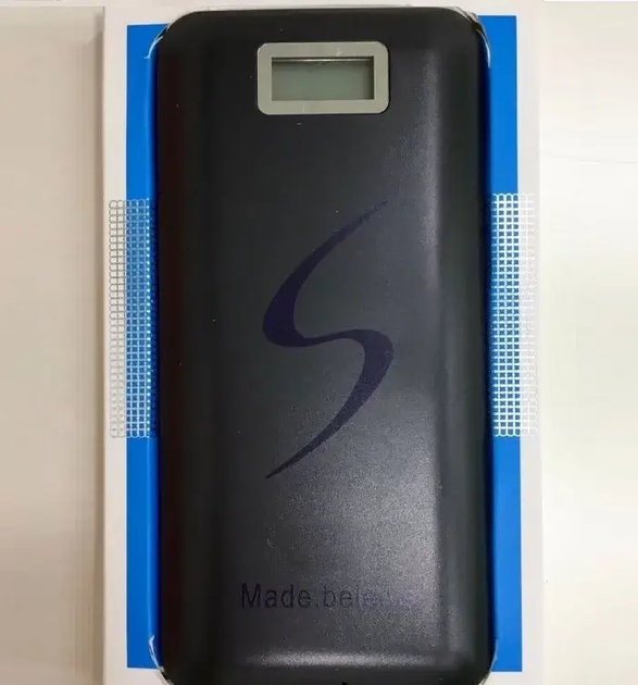 Power Bank павербанк з дисплеєм Techfuerza 30000mAh LCD портативний зовнішній акумулятор УМБ, 2xUSB/microUSB, Black - зображення 5