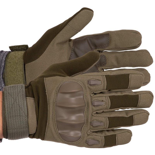 Перчатки тактические с закрытыми пальцами Zelart Sprinter 8790 размер M Olive - изображение 1