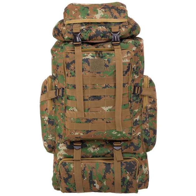 Рюкзак тактичний рейдовий Zelart Action 9188 об'єм 35 літрів Green-Camouflage - зображення 2