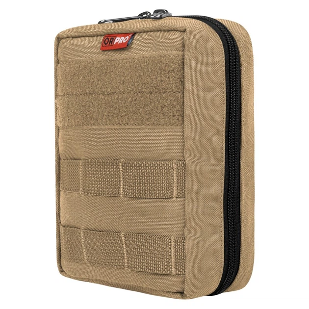 Подсумок-аптечка ORPRO с креплением MOLLE (Койот, Cordura 1000D, 18х12,5х8,5 см) - Фото 4 Подсумок-аптечка ORPRO с креплением MOLLE (Койот, Cordura 1000D, 18х12,5х8,5 см) - изображение 4