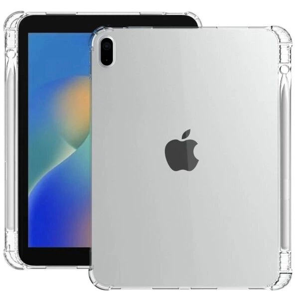 Чехол UniCase Airbag Max with Pencil Holder для iPad 10.9 (2022) / iPad 11 (2025) - Transparent - изображение 3