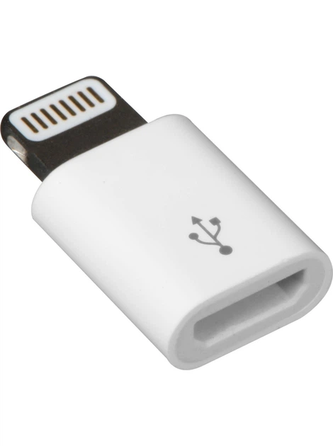 Переходник Micro USB(Мама) на Lightning(Папа) для iPhone, iPad, iPod ...