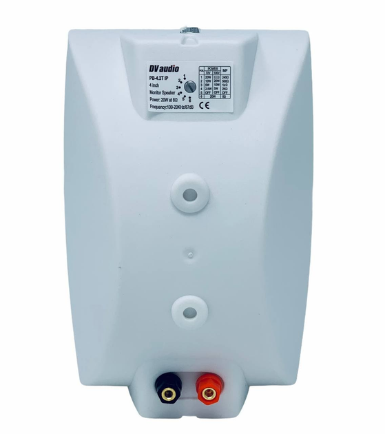 Акустична система DV audio PB-4.2T IP White - зображення 3