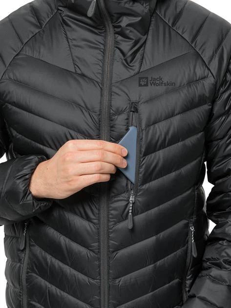 Пуховик короткий чоловічий Jack Wolfskin Passamani Down Hoody M
