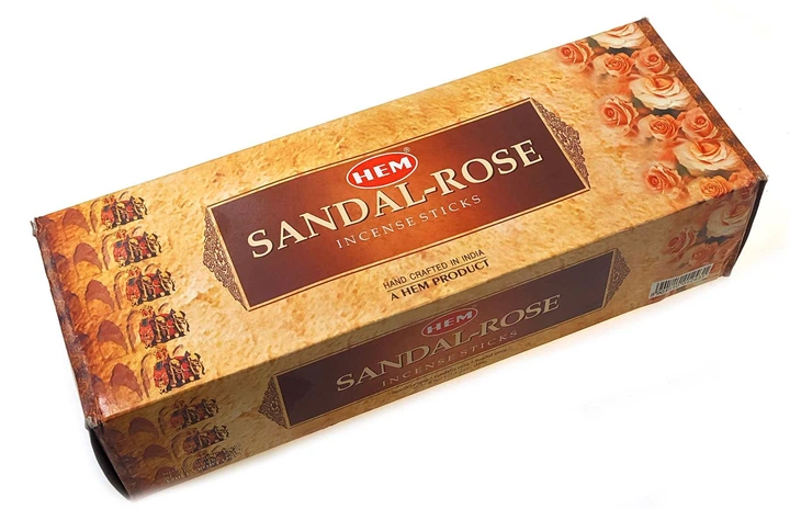 Благовоние "Sandal Rose" "Сандал и Роза" Hem шестигранник 27464K - Фото 2 Благовоние "Sandal Rose" "Сандал и Роза" Hem шестигранник 27464K - изображение 2