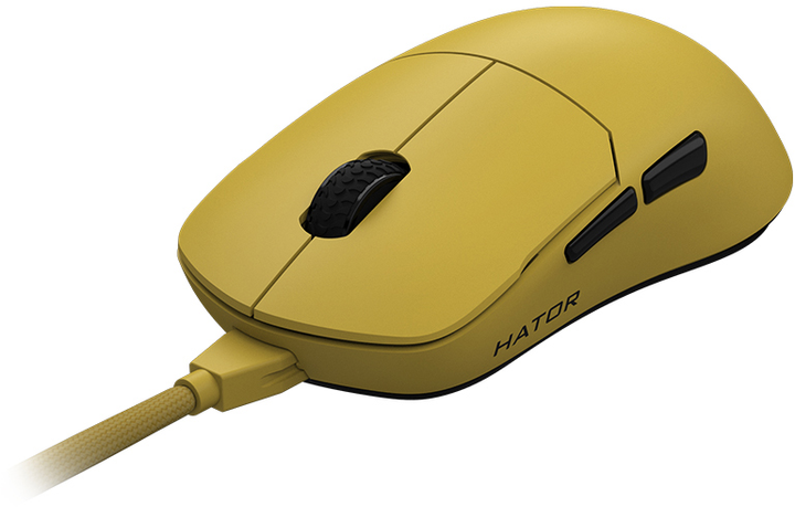 Мышь Hator Quasar Essential USB Yellow (HTM-402) – фото, отзывы ...