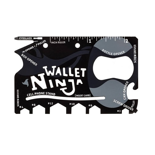 Кишеньковий інструмент виживання 18 в 1, Wallet Ninja BTB (7430) - Фото 1 Кишеньковий інструмент виживання 18 в 1, Wallet Ninja BTB (7430) - зображення 1