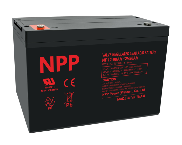 Батарея аккумуляторная NPP NP12-90 90 Ah 12V - изображение 1