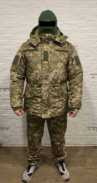Бушлат зимовий та штани костюм військовий Пиксель (куртка військова зимова) 50 розмір ЗСУ (338133) - изображение 1