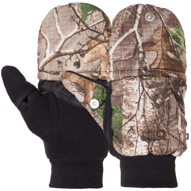 Рукавички-рукавички тактичні теплі Zelart 9232 розмір L Camouflage - зображення 1