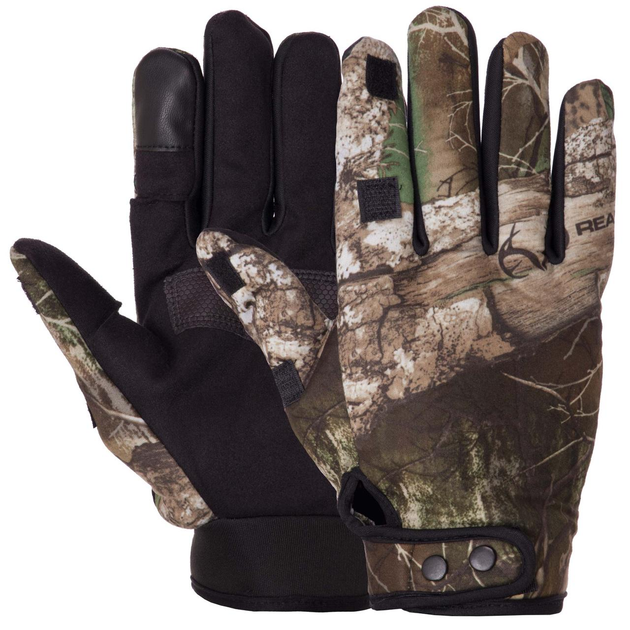Перчатки тактические теплые с отстегивающимися пальцами Zelart 9233 размер L Camouflage - изображение 1