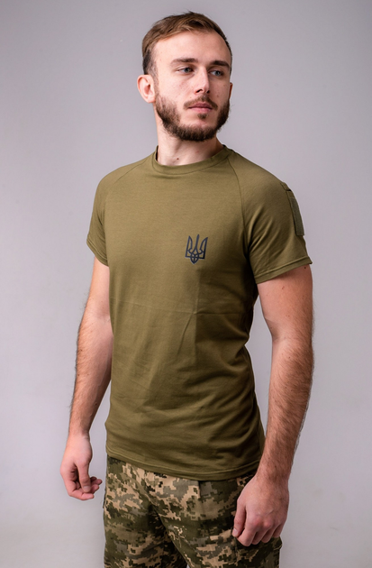 Тактическая футболка GorLin 50 Хаки (НАТО-О к/р) - изображение 2
