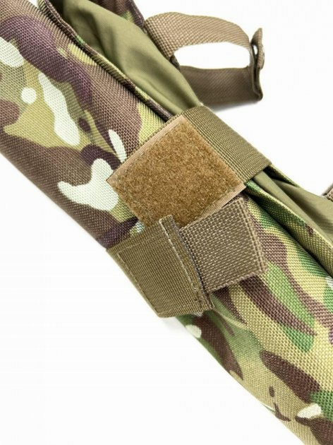 Подсумок Сумка Сброса пустых Магазинов 30*30*25 с MOLLE+Крепление - Тактический Мешок Сумка для гильз Clefers Tactical C30 - Мультикам (5002361) - изображение 6