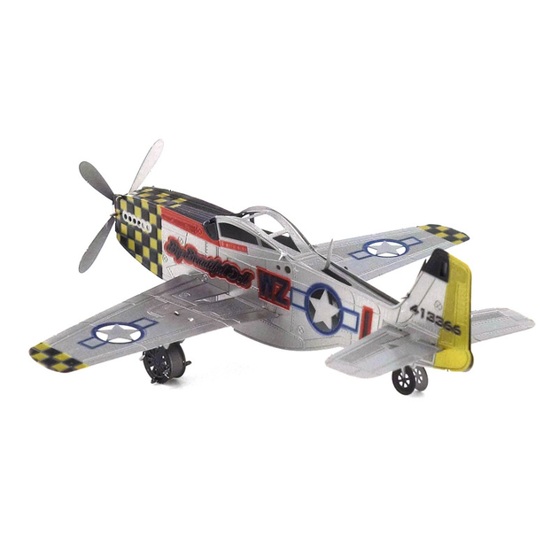 3D пазл истребитель P-51 Mustang - изображение 1