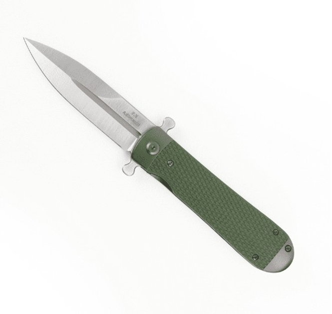 Нож складной карманный, туристический Flipper Adimanti Samson-GR Green 212 мм - изображение 2