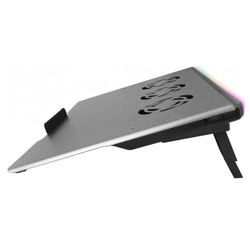 Підставка під ноутбук із RGB підсвічуванням Esperanza Notebook Cooling Pad EGC108 Boreas - Фото 2 Підставка під ноутбук із RGB підсвічуванням Esperanza Notebook Cooling Pad EGC108 Boreas - зображення 2