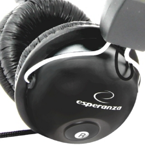 Наушники проводные Esperanza Headset EH108 32 Ом Black - изображение 2