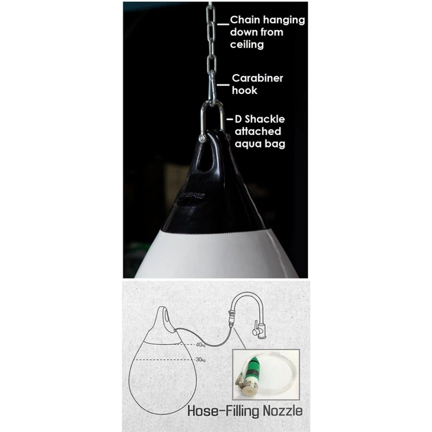 Груша с водой LivePro WATER BOXING BAG with chain LP8606 - изображение 2