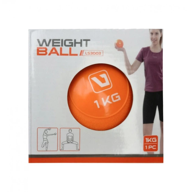 Медбол мягкий LiveUp SOFT WEIGHT BALL 1кг LS3003-1 - изображение 2